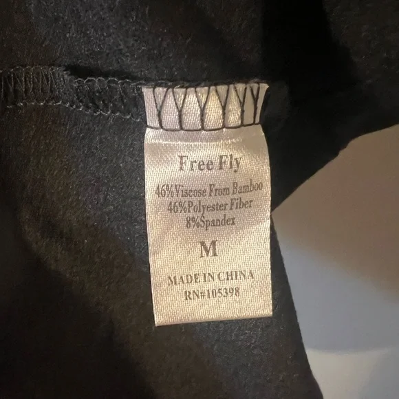 Free Fly Bamboo Flex Tank Dress Woman Heather Black Medium Sundress - Picture 7 of 8